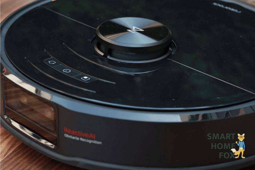 Reactive Ai камера Roborock S6 maxV крупным планом